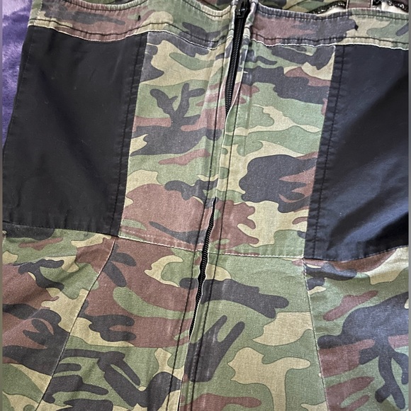 Adorable camo mini sundress SM - Picture 3 of 6